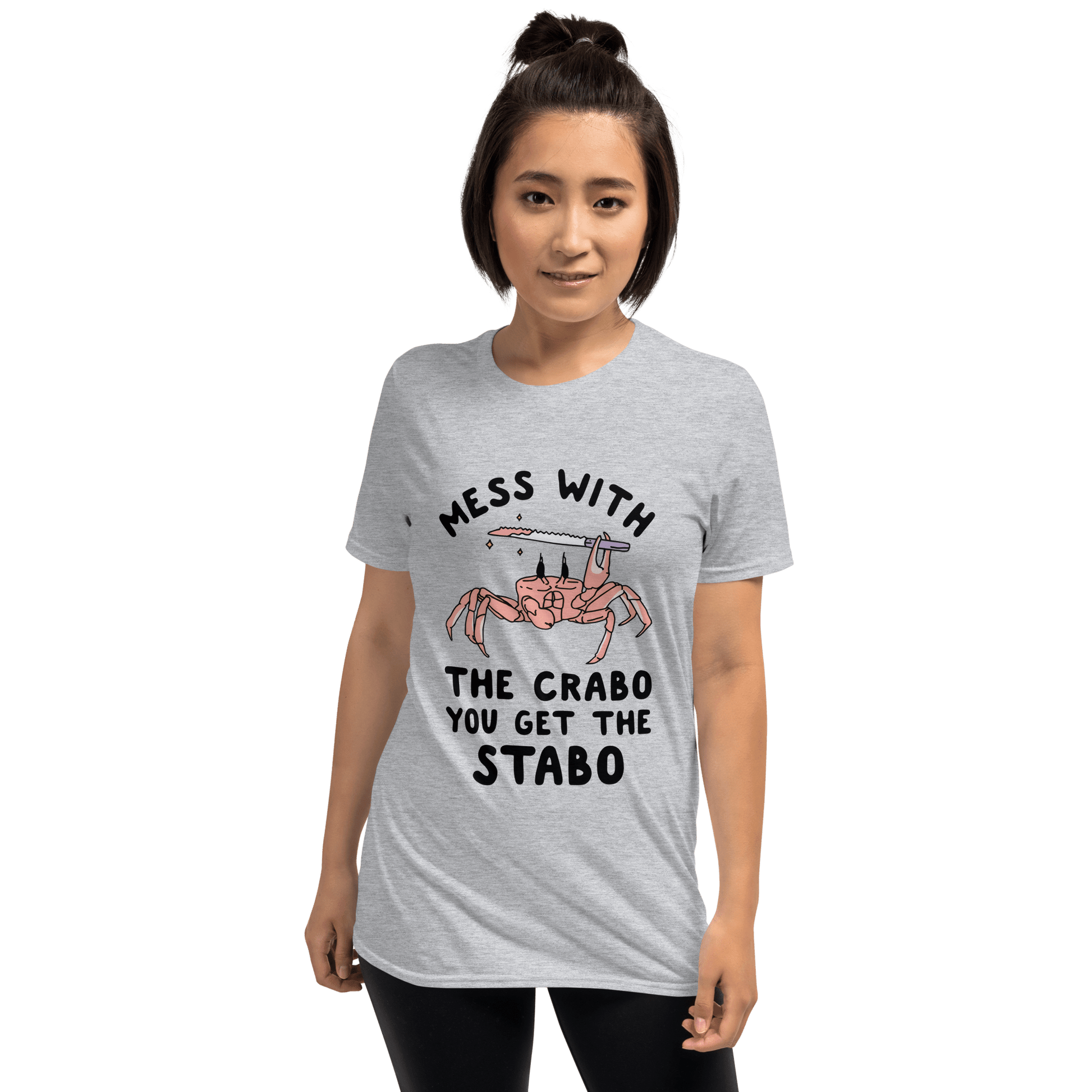Mess With The Crabo Classic T-Shirt Meme - Natural | Shirtposting