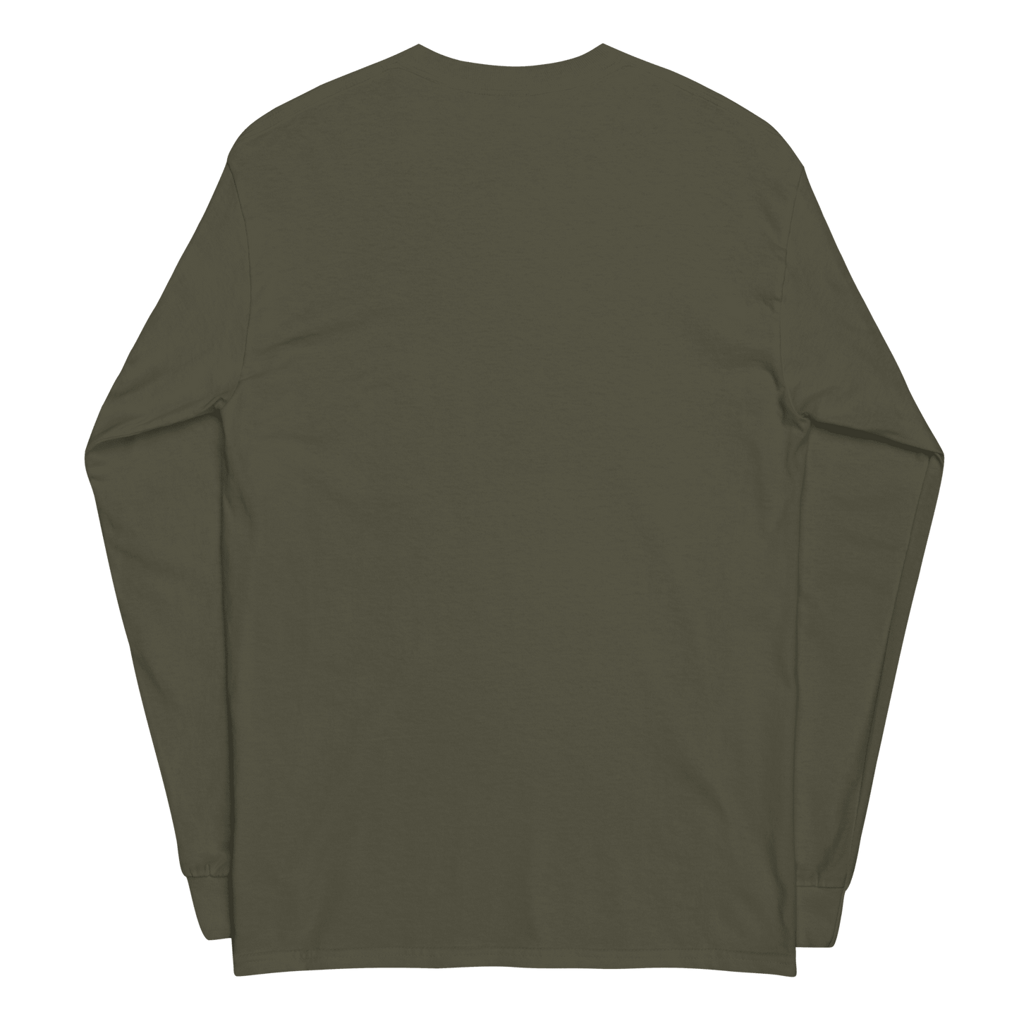 Mess With The Crabo Long Sleeve T-Shirt Meme - Military Green | Shirtposting