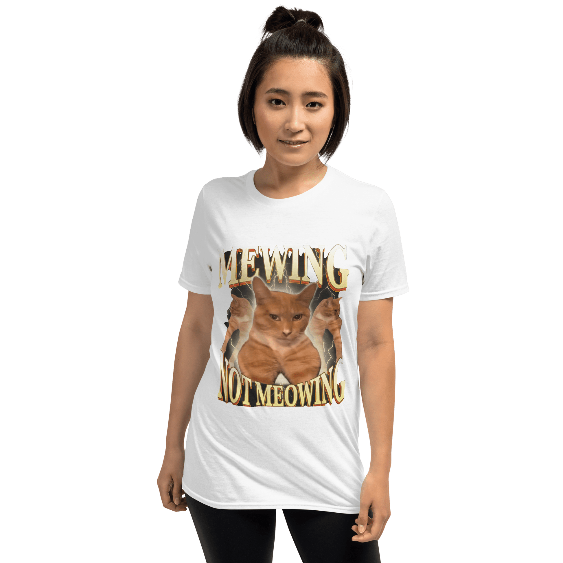 Mewing Classic T-Shirt Meme - Sport Grey | Shirtposting
