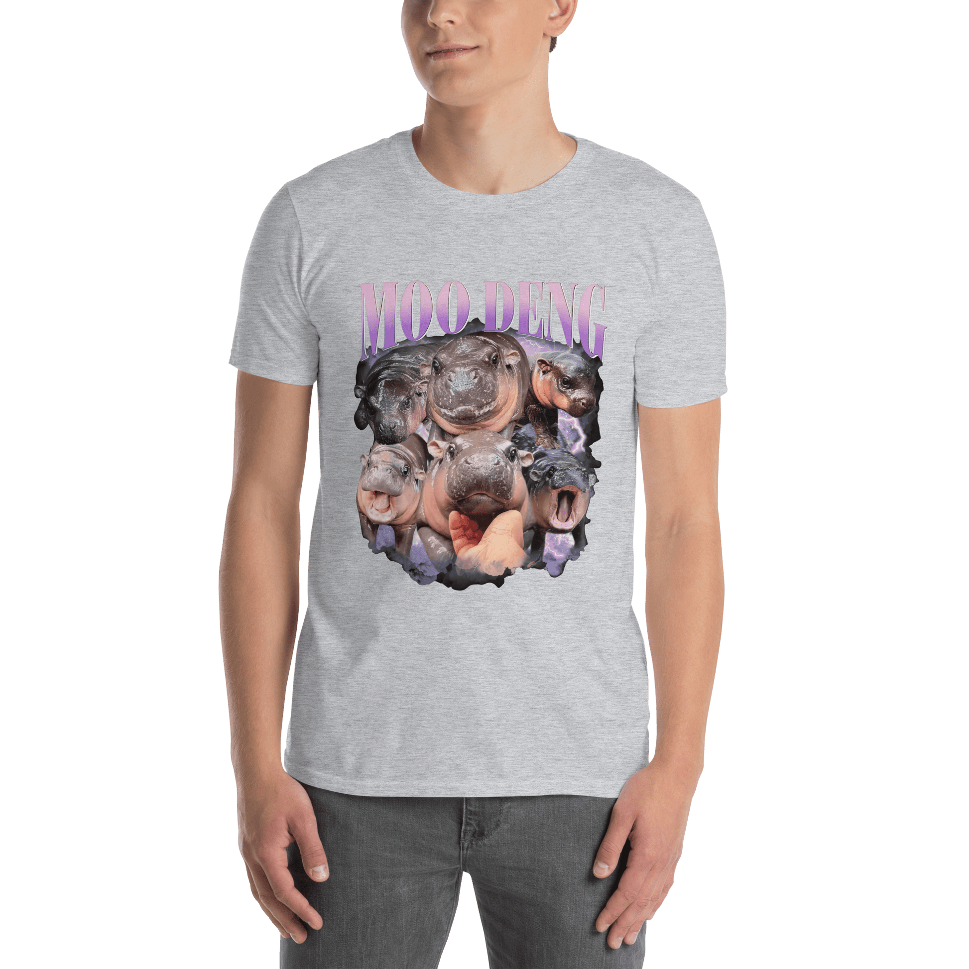 Moo Deng Classic T-Shirt Meme - Natural | Shirtposting
