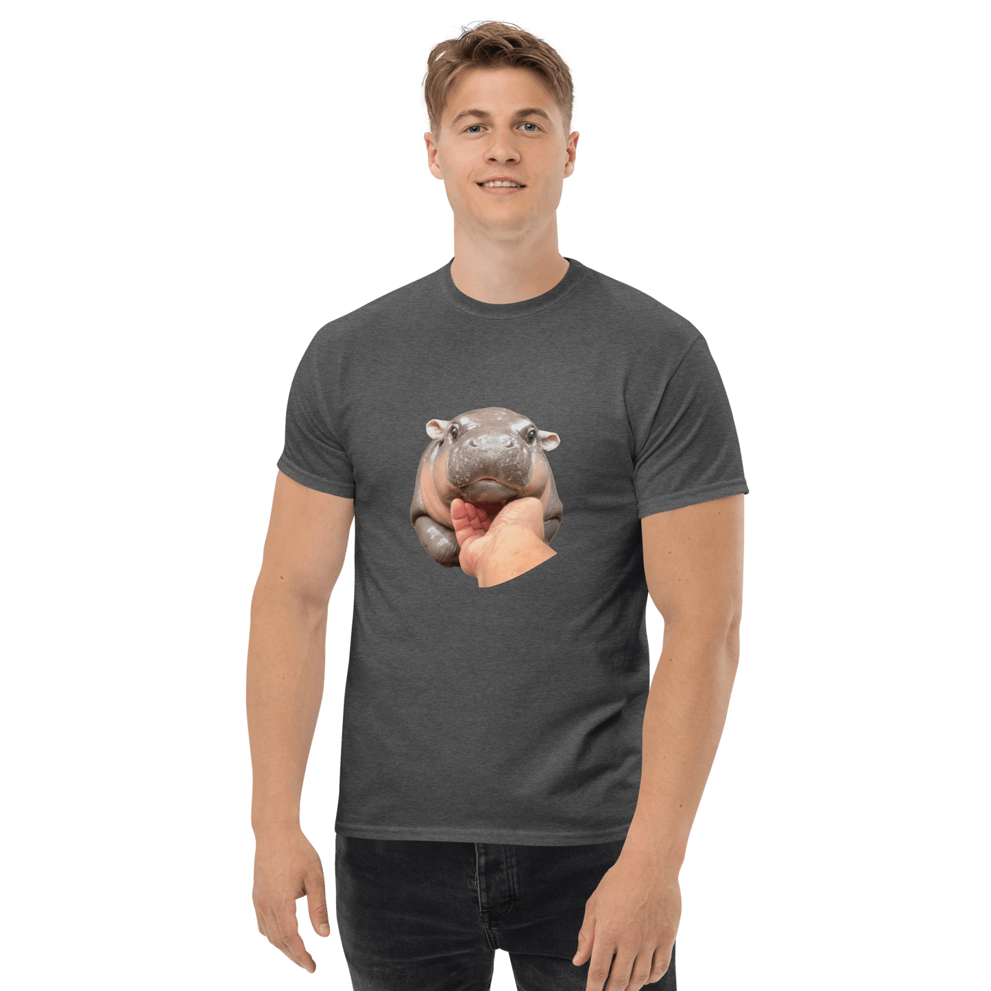 Moo Deng Classic T-Shirt Meme - Royal | Shirtposting