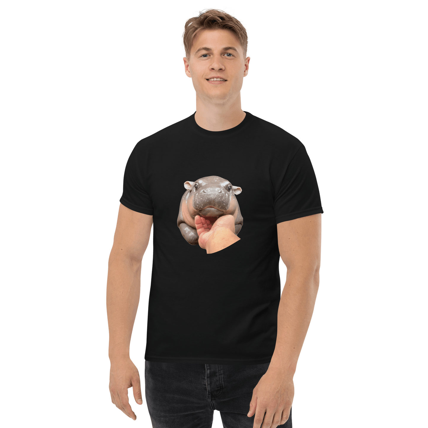 Moo Deng Classic T-Shirt Meme - Royal | Shirtposting