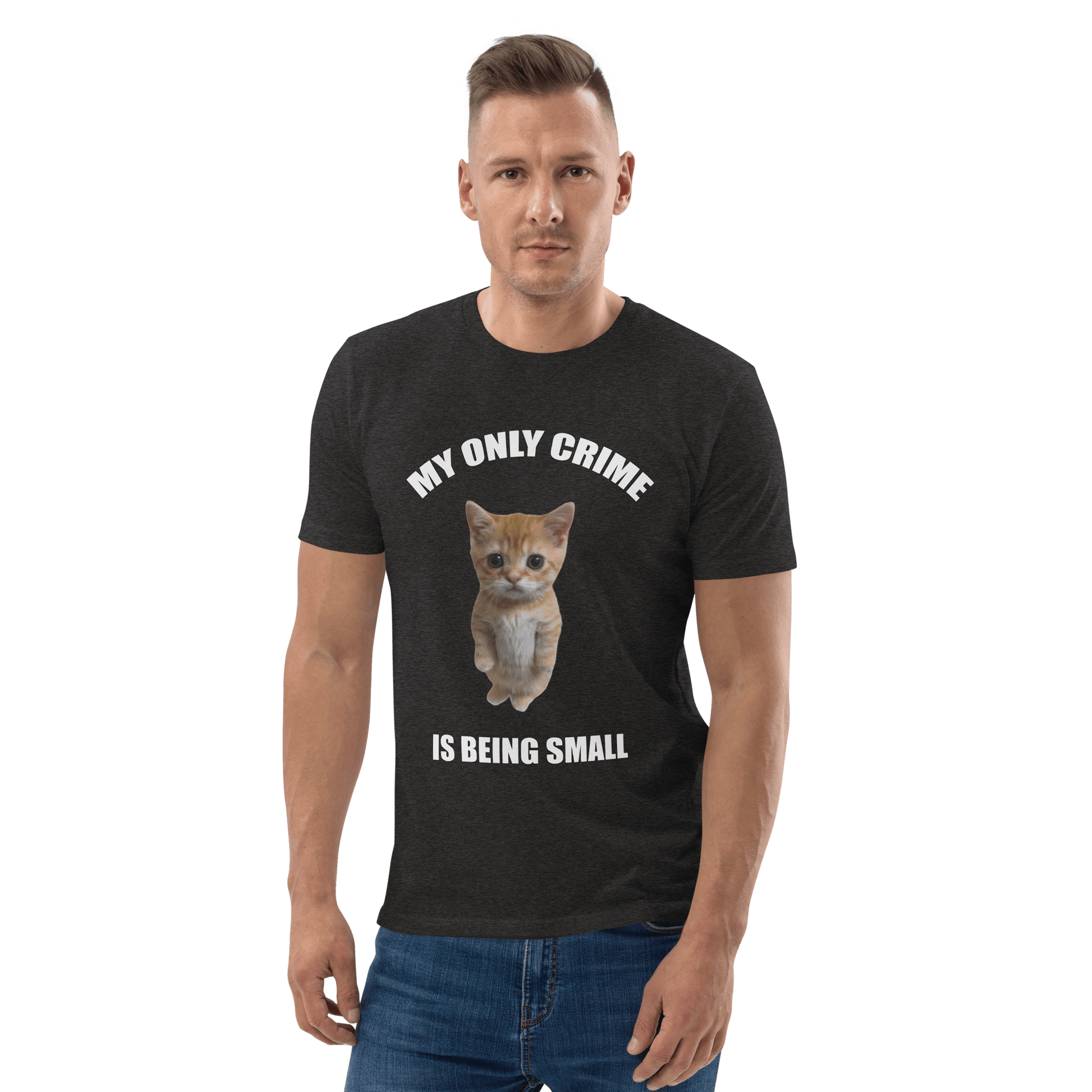 My Only Crime Is Being Small Premium Organic T-Shirt Meme - Fraiche Peche | Shirtposting