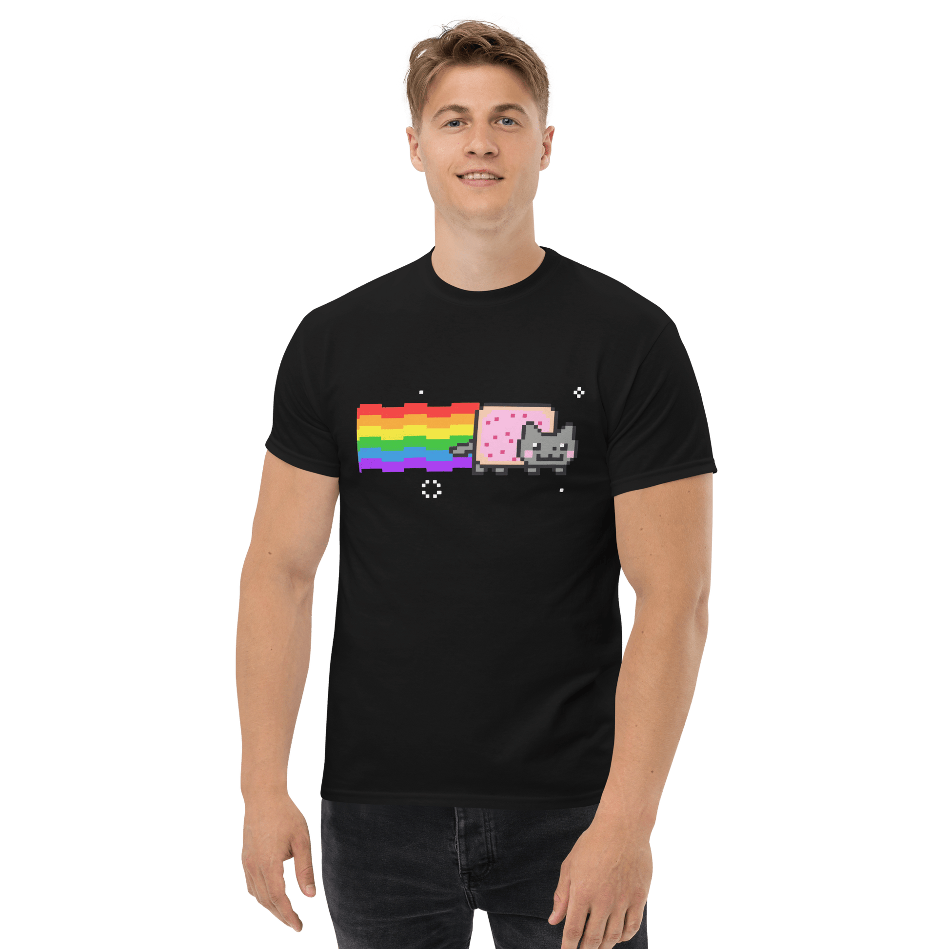 Nyan Cat Classic T-Shirt Meme - Royal | Shirtposting