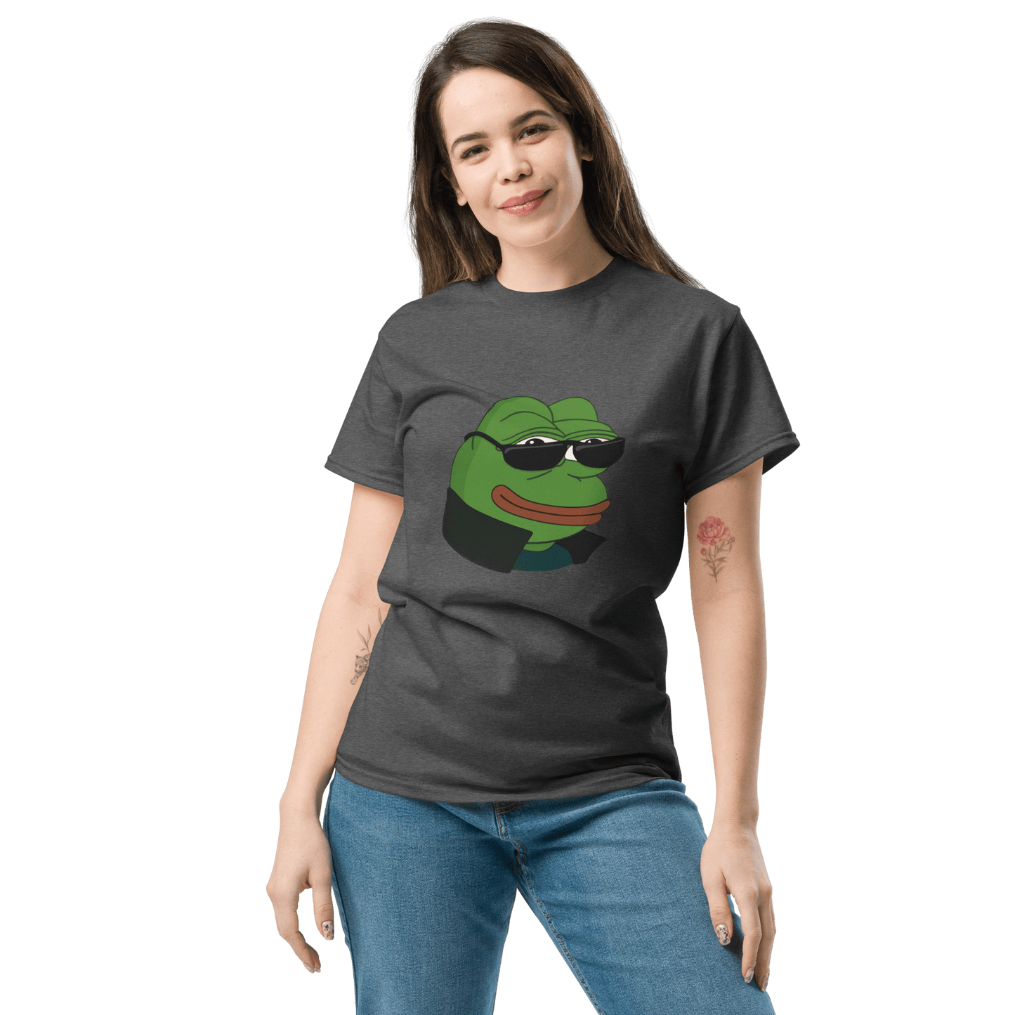 Pepe Classic T-Shirt Meme - Royal | Shirtposting
