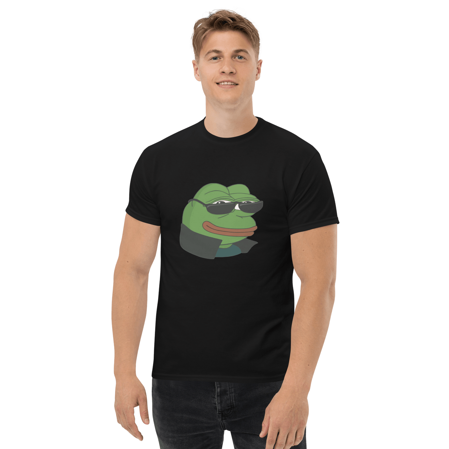 Pepe Classic T-Shirt Meme - Royal | Shirtposting