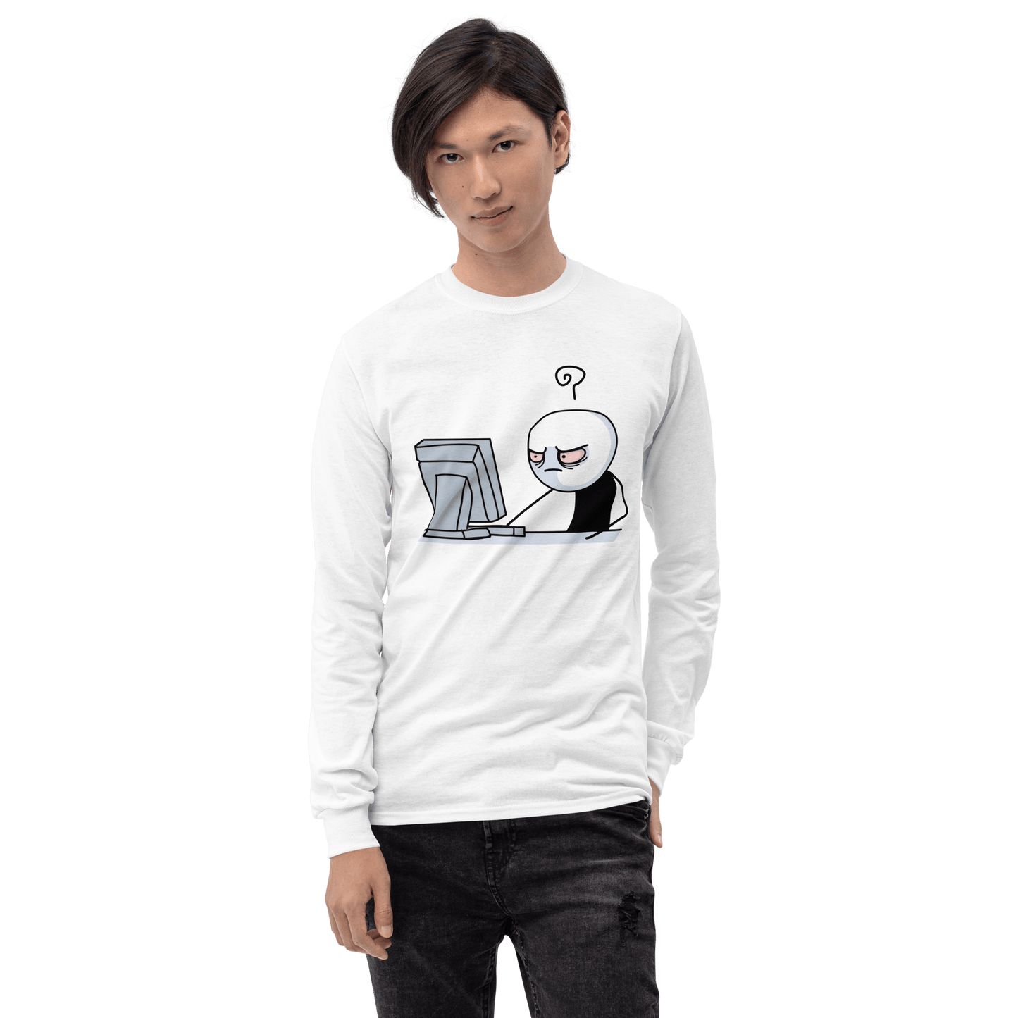 Rage Comic Long Sleeve T-Shirt Meme - S | Shirtposting