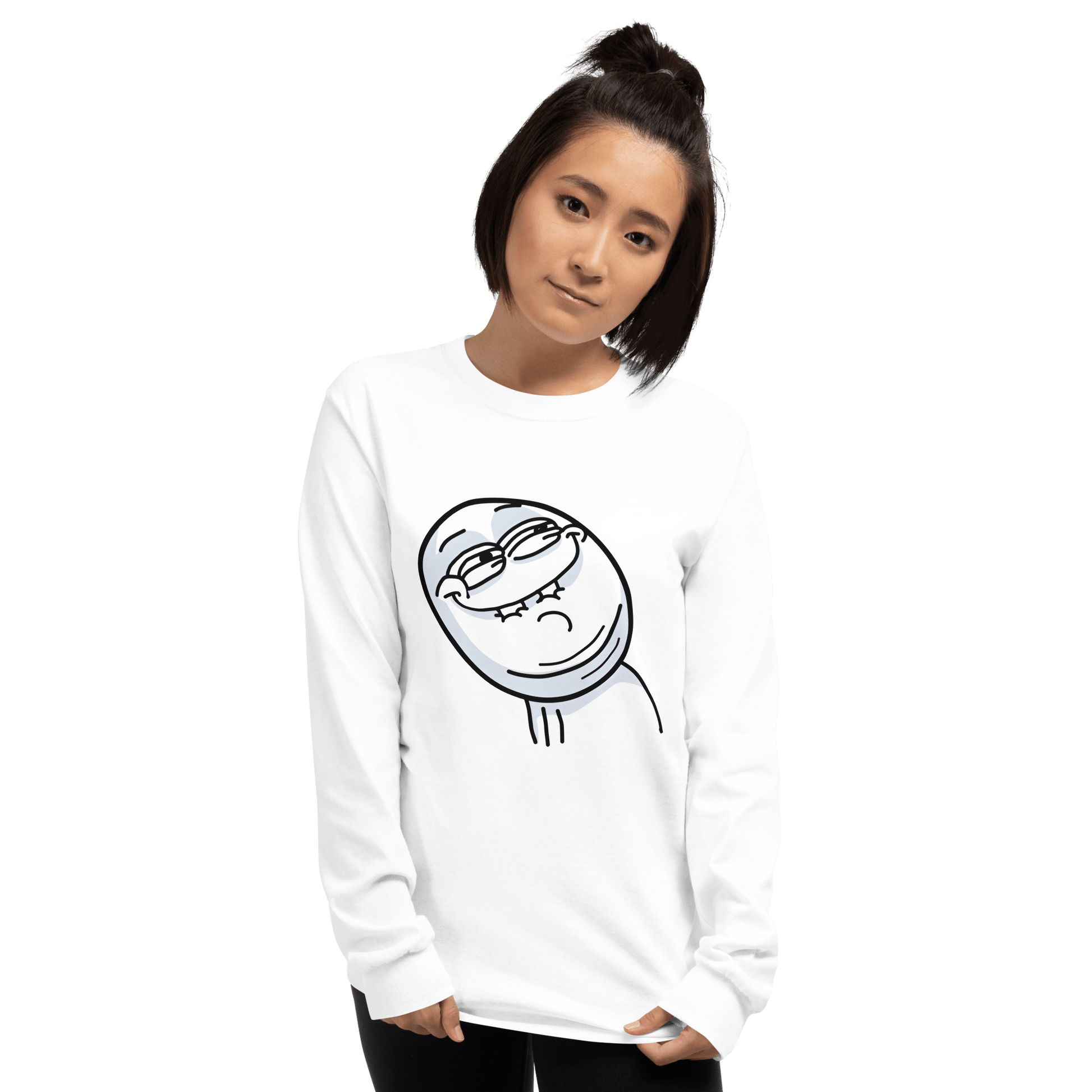 Rage Comic Long Sleeve T-Shirt Meme - S | Shirtposting