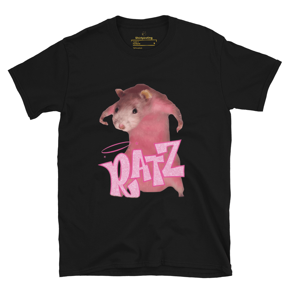 Ratz Meme Classic T-Shirt Meme - Black | Shirtposting