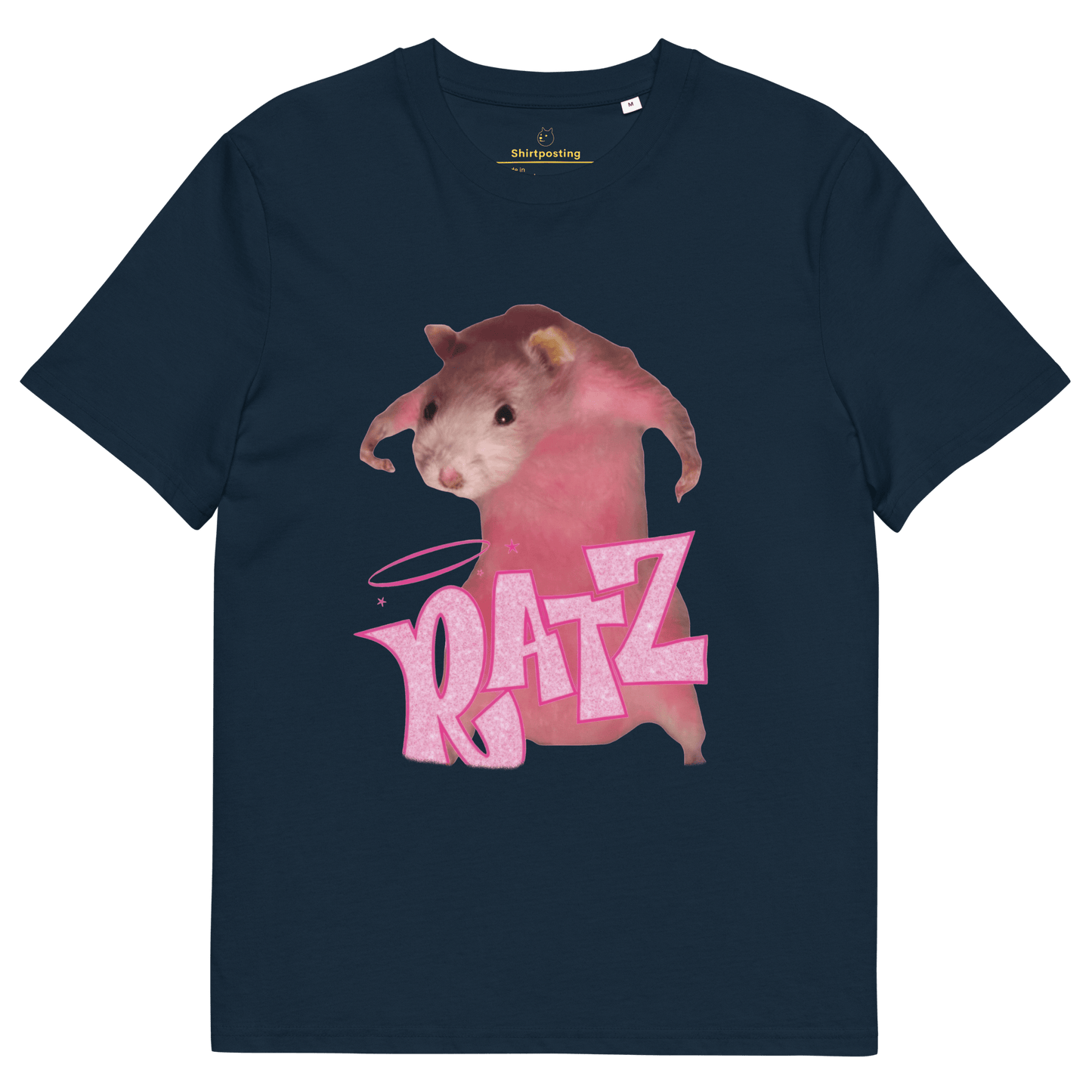 Ratz Meme Premium Organic T-Shirt Meme - French Navy | Shirtposting