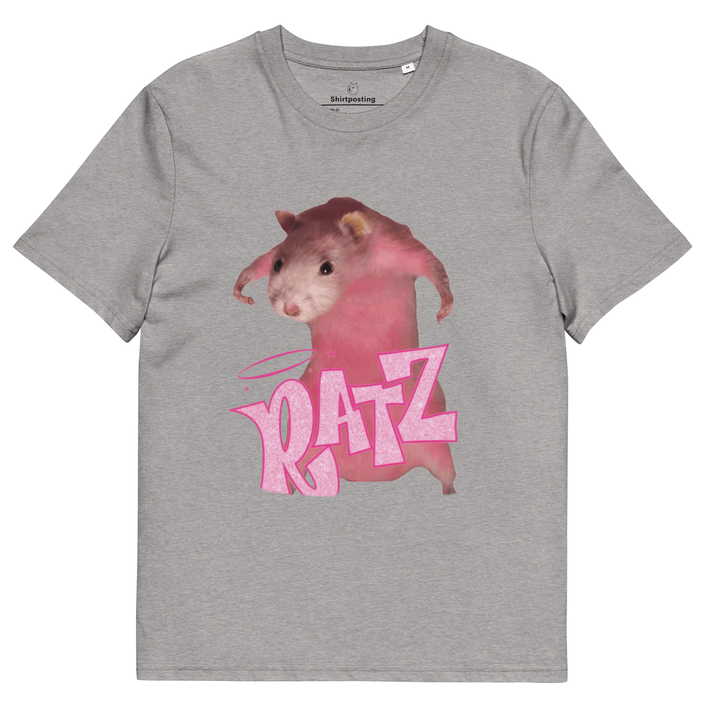 Ratz Meme Premium Organic T-Shirt Meme - Heather Grey | Shirtposting