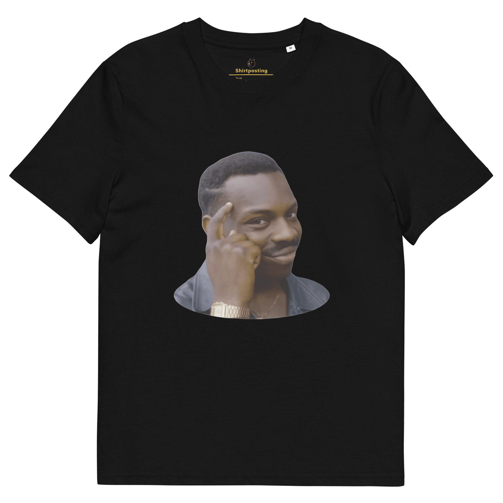Roll Safe Premium Organic T-Shirt Meme - Black | Shirtposting