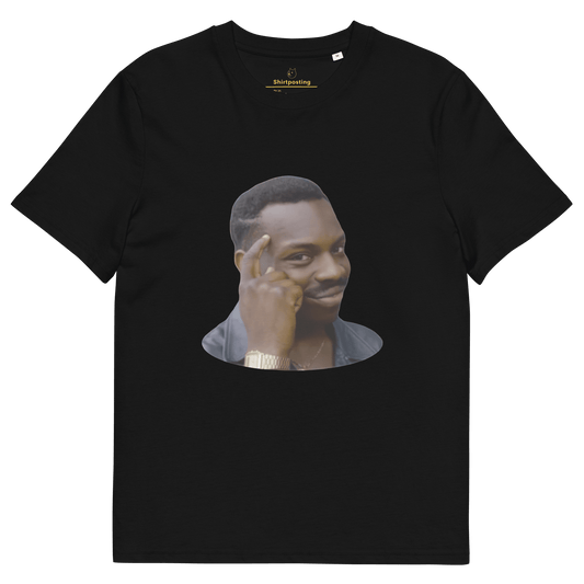Roll Safe Premium Organic T-Shirt Meme - Black | Shirtposting