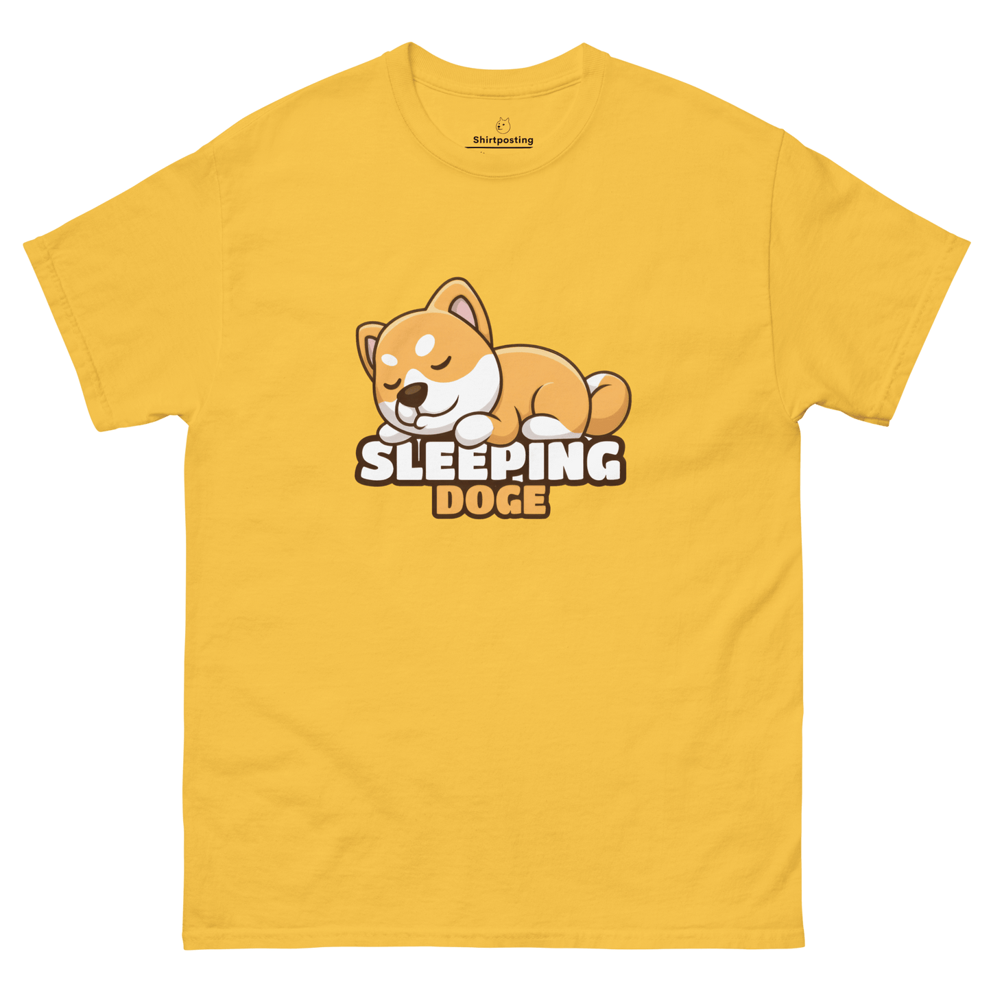 Sleeping Doge Classic T-Shirt Meme - Daisy | Shirtposting