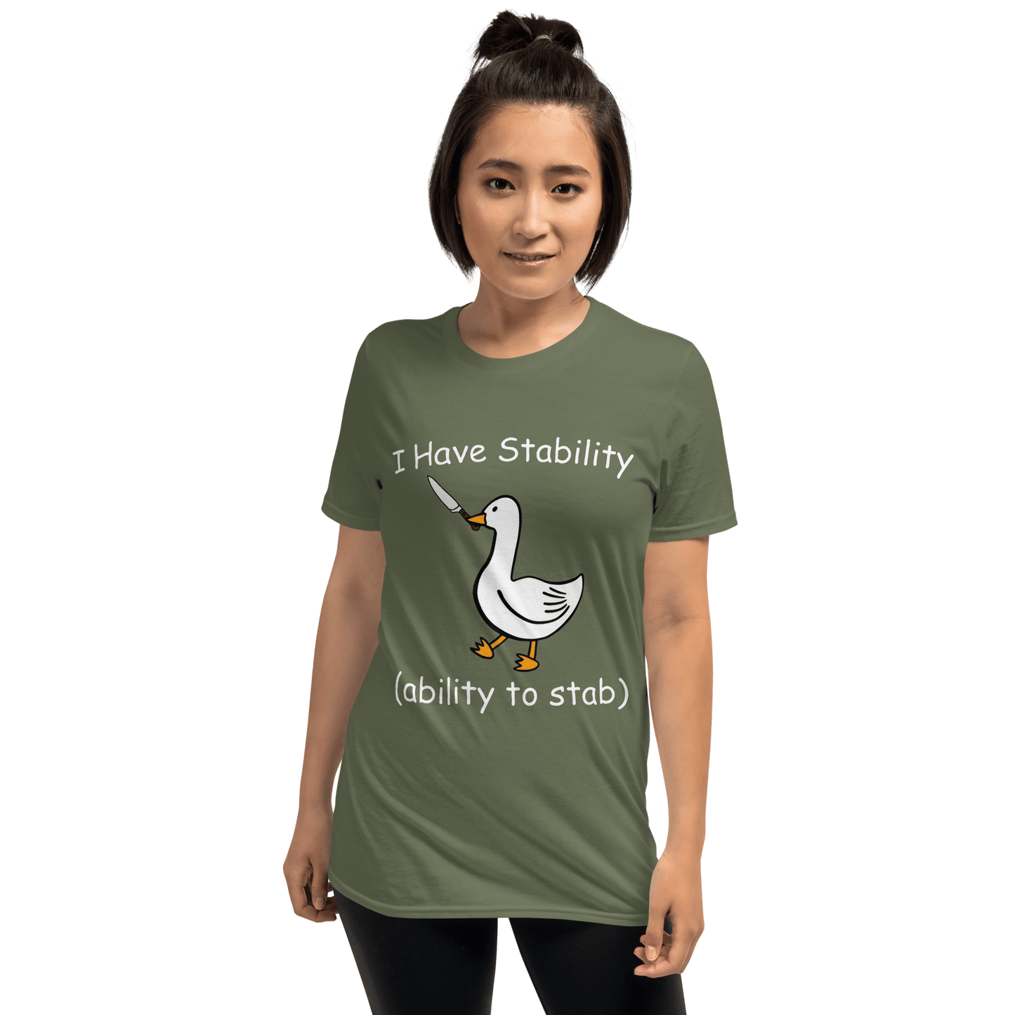 Stability Classic T-Shirt Meme - Royal | Shirtposting