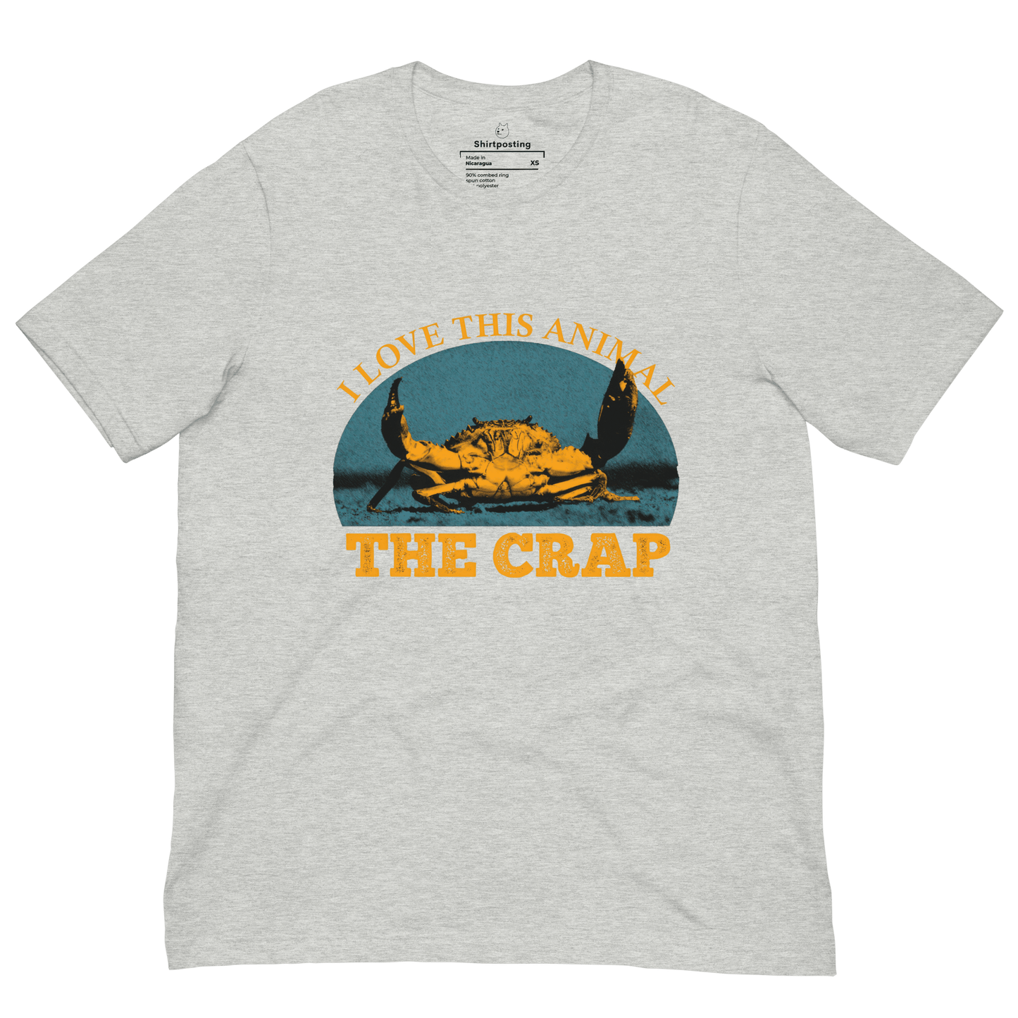 The Crap Classic T-Shirt Meme - Athletic Heather | Shirtposting