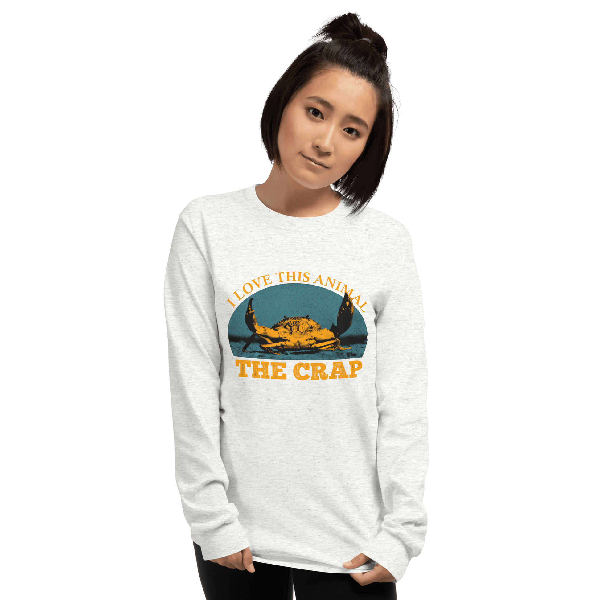 The Crap Long Sleeve T-Shirt Meme - Ash | Shirtposting